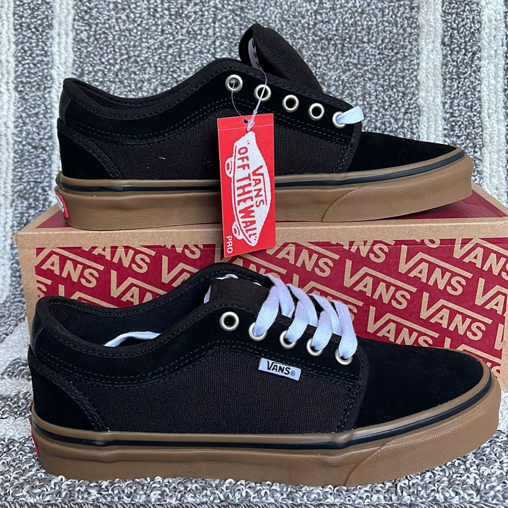 Vans Chukka Low Black/Black/Gum WMNS